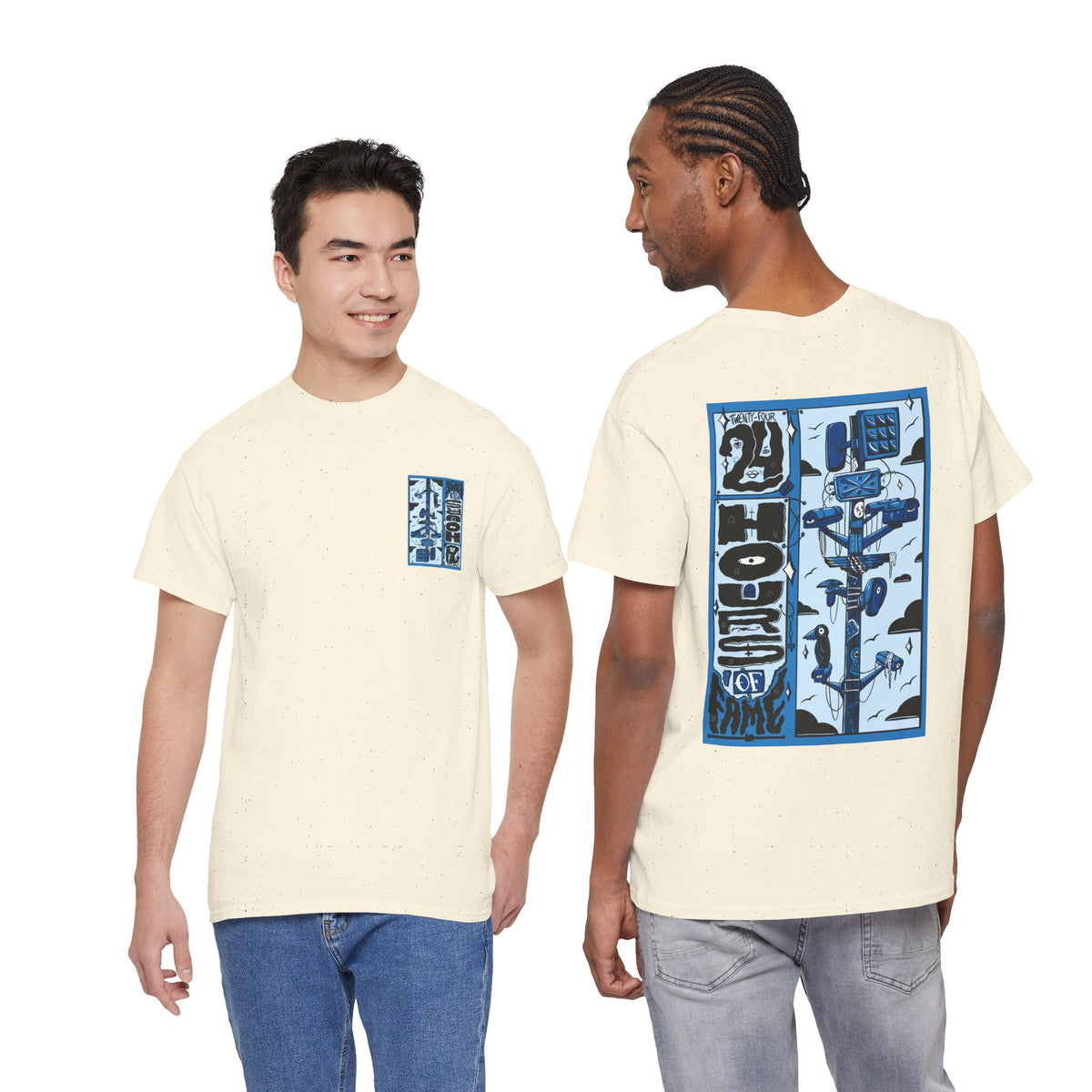 Graphic Tee — 24hrs of Fame Culture T‑Shirt