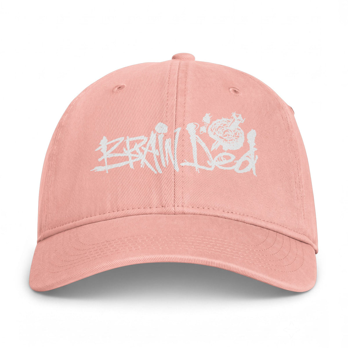Heartfelt Brain Ded White Logo Hat