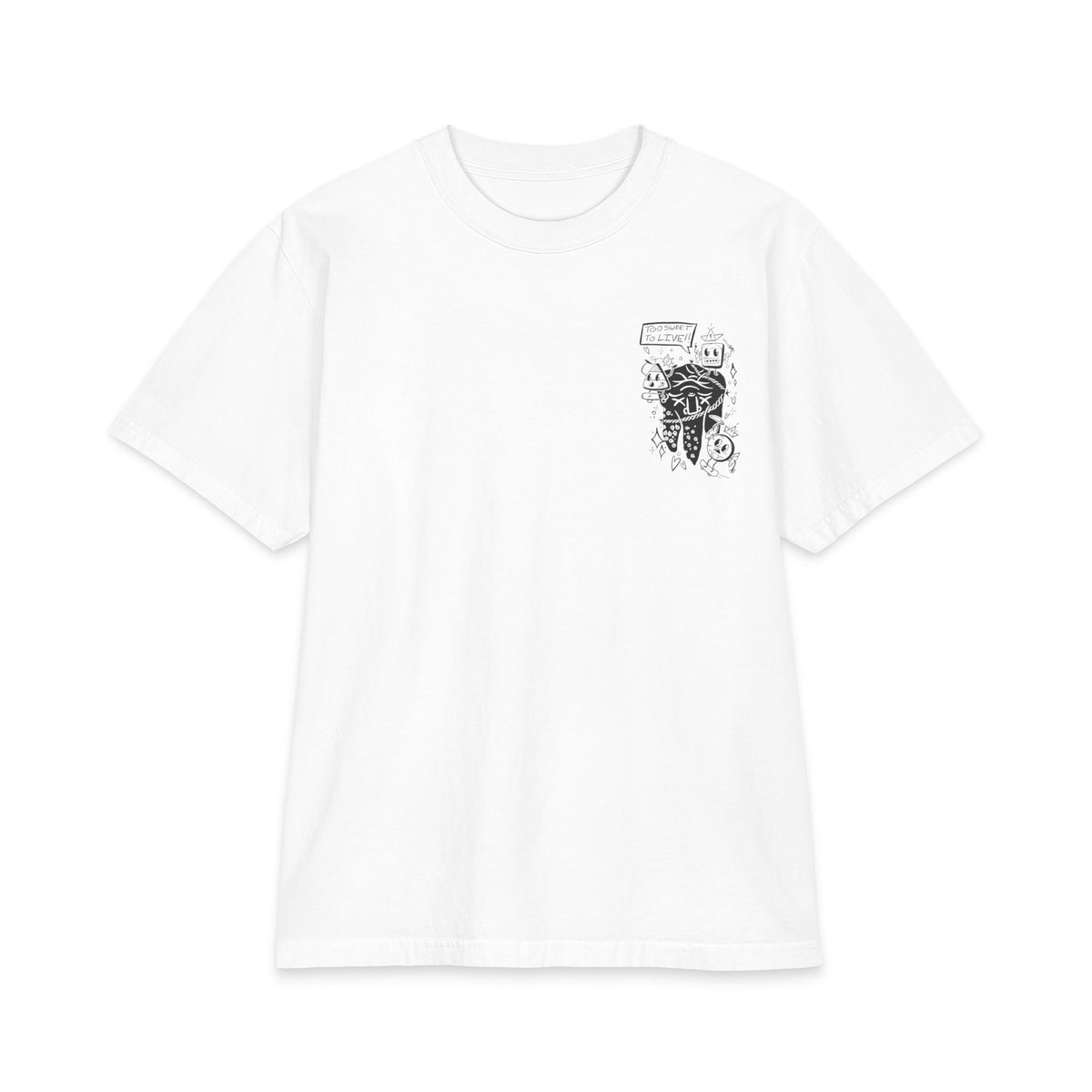 "Too Sweet To Live" - Graphic Tee (Back Print) (Shaka)