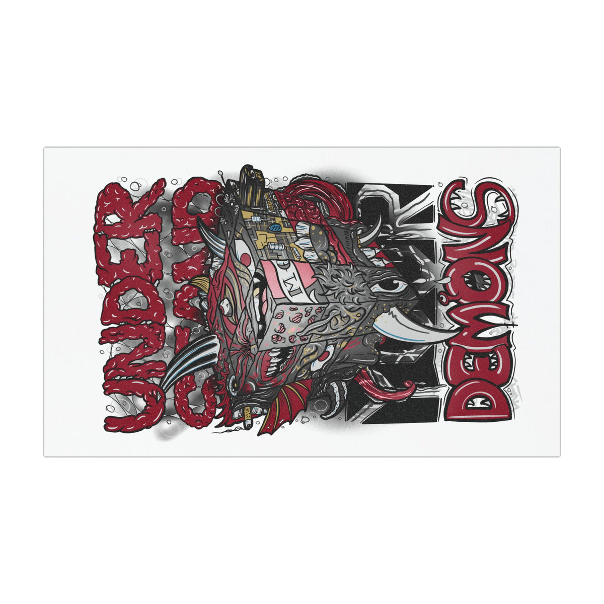 "Understand Your Demons" - Car/Fridge Magnet