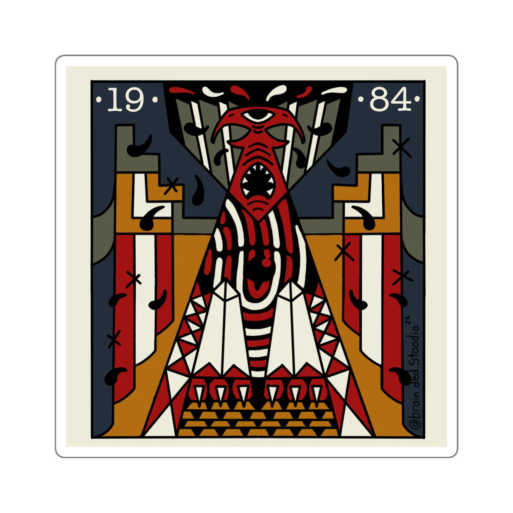 1984 Sticker - Colored Version