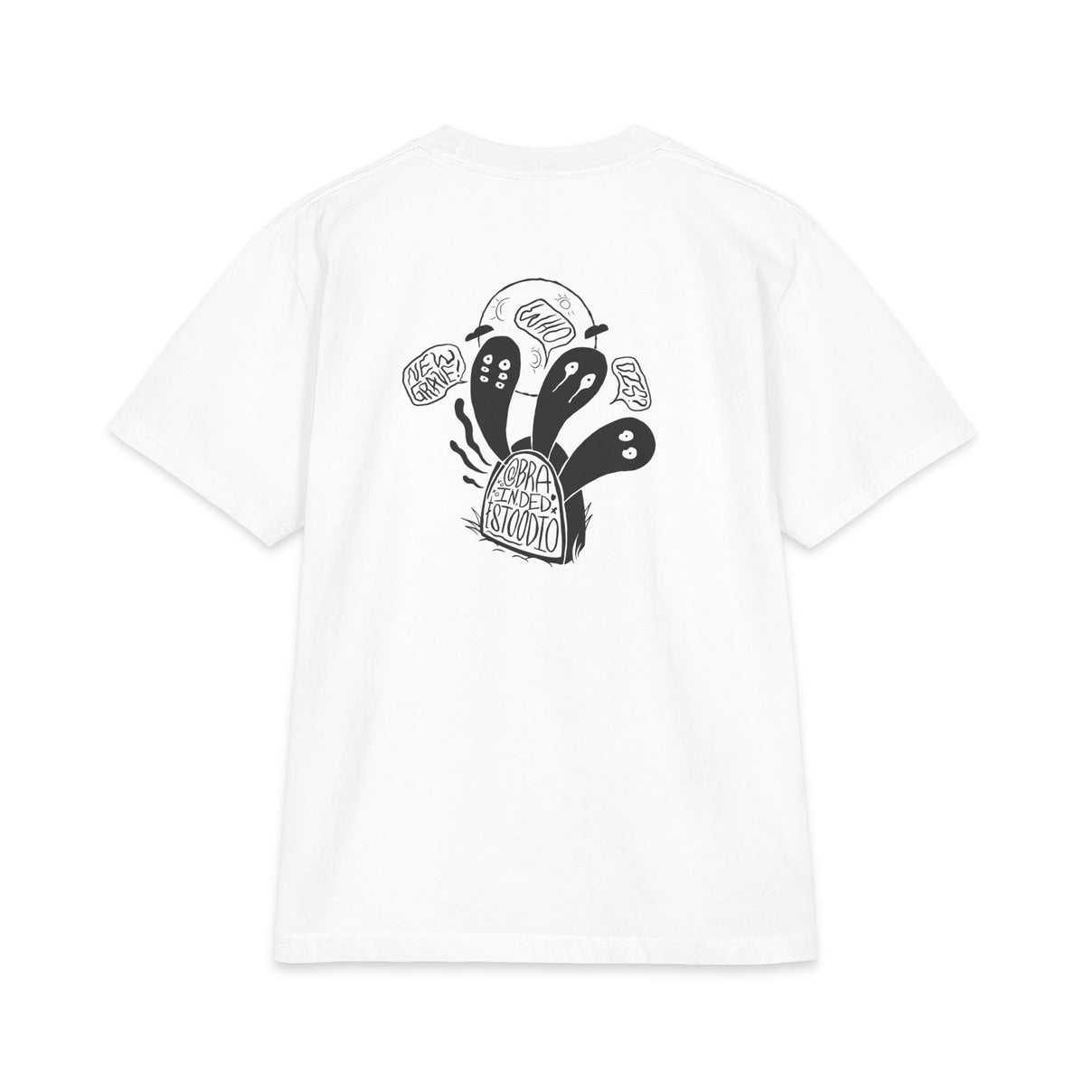 "New Grave Who Dis?" - Graphic Tee (Back Print) (Shaka)
