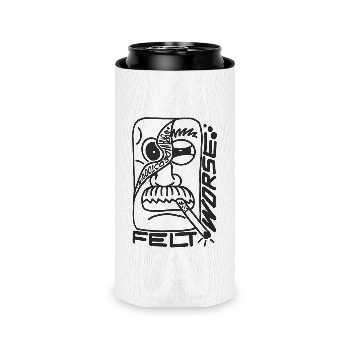 "FELT WORSE" - Can Cooler (Regular/Slim)