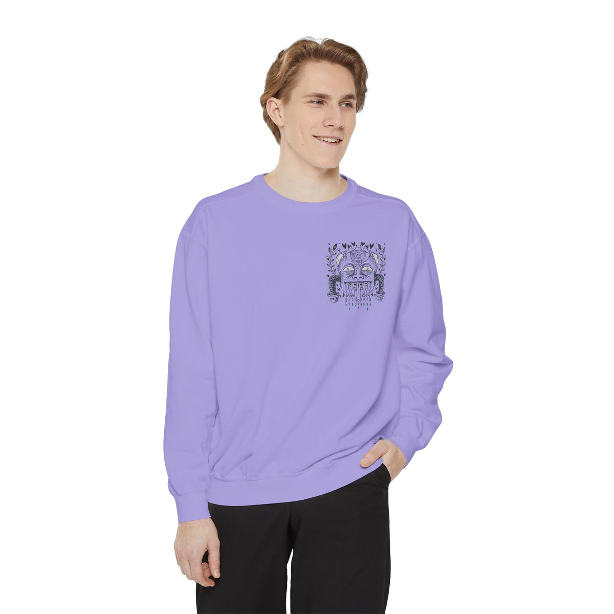 "SNAKE KID" - Graphic Crewneck