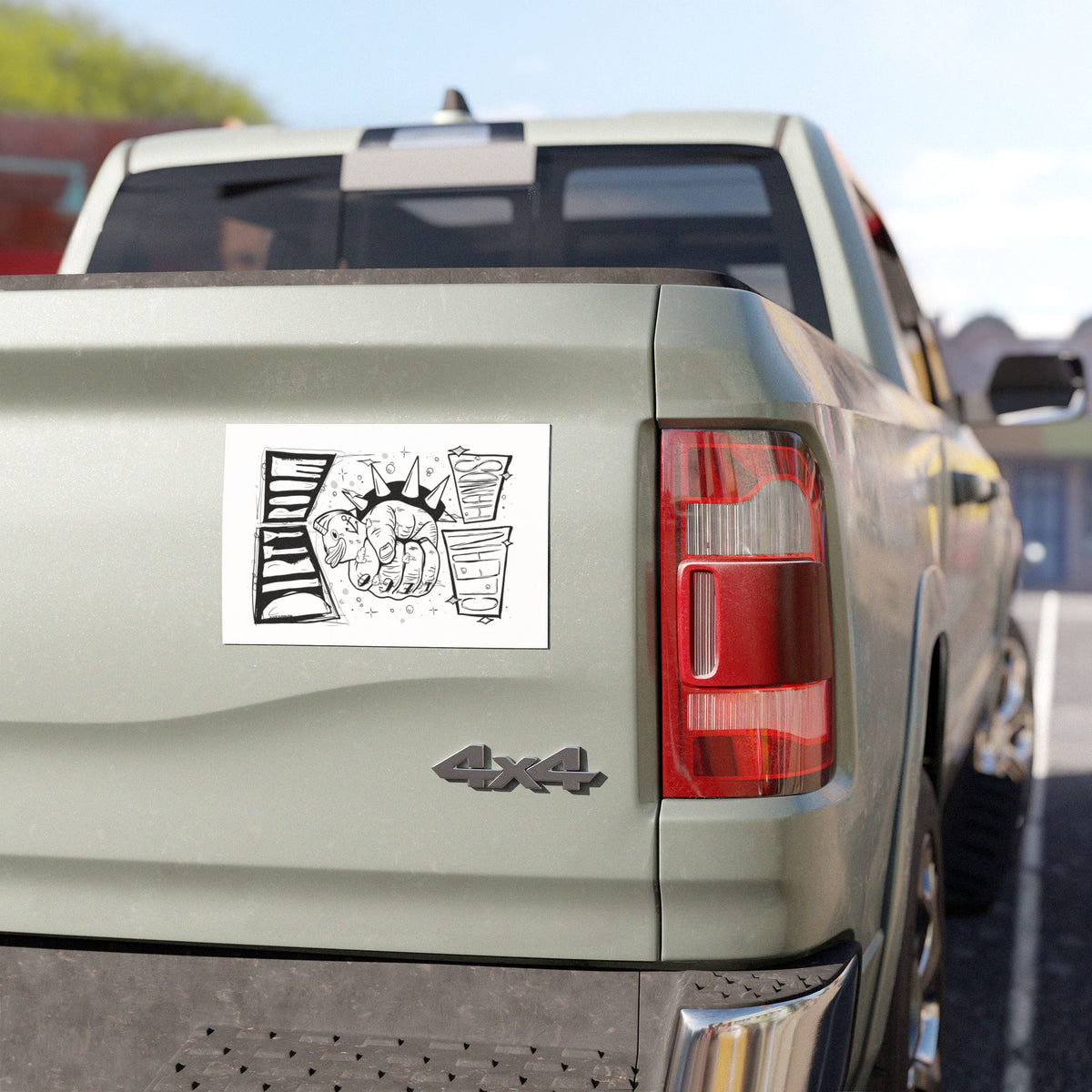 Car Magnet — Rubber Ducky Illustration Magnet