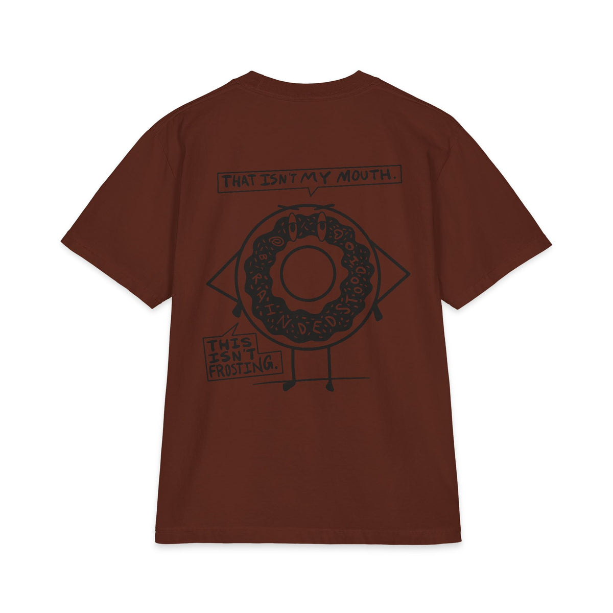 "Demented Donut" - Graphic Tee (Back Print) (Shaka)