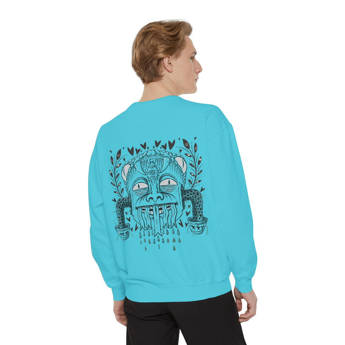 "SNAKE KID" - Graphic Crewneck