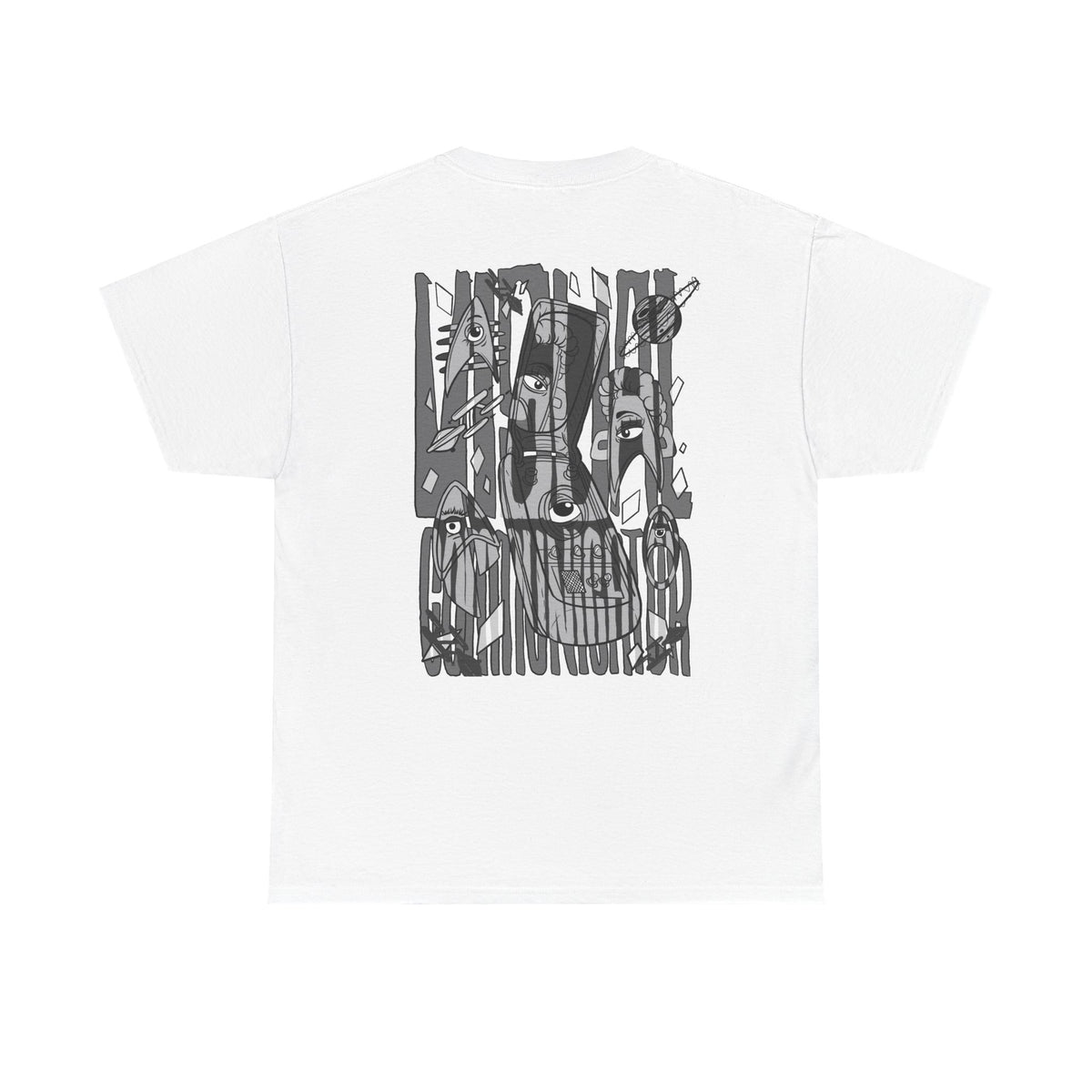 "Visual Communicator"- Graphic Tee (Back Print w/ F.T.W.) (Gildan 5K)