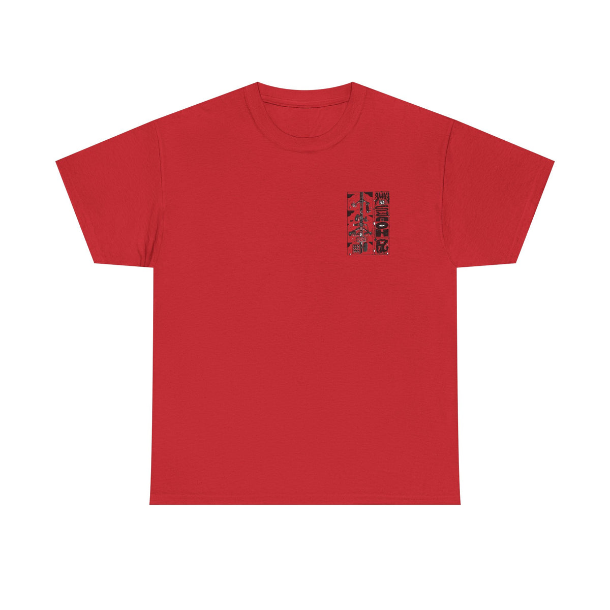 "24 Hours of Fame" - Graphic Tee (Back Print w/ F.T.W.) (Gildan 5K)