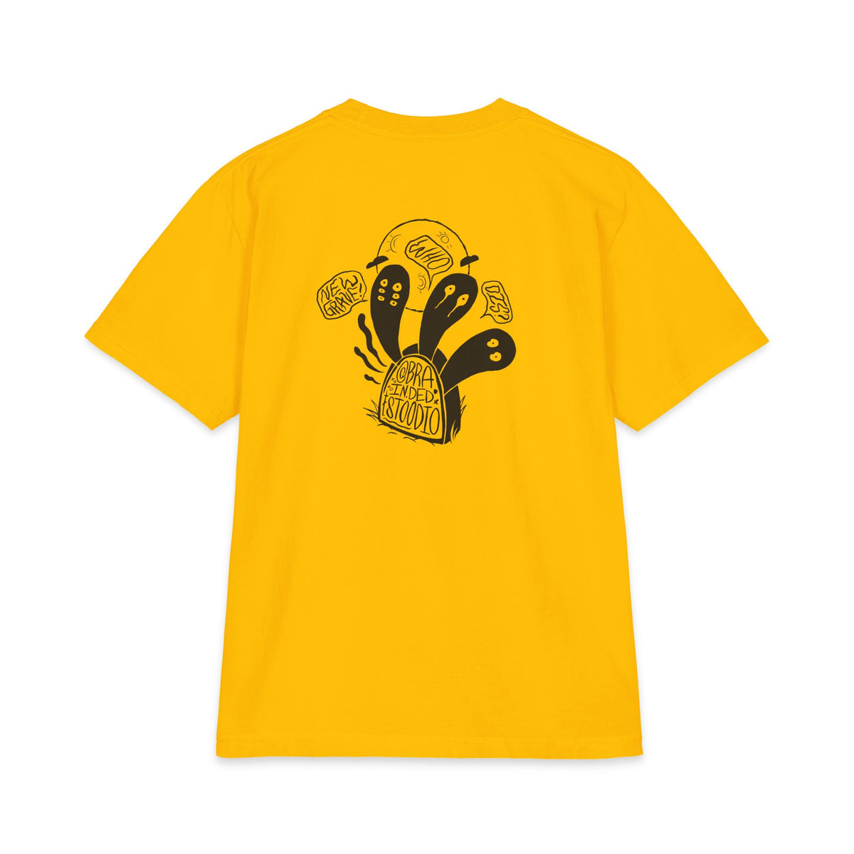 "New Grave Who Dis?" - Graphic Tee (Back Print) (Shaka)