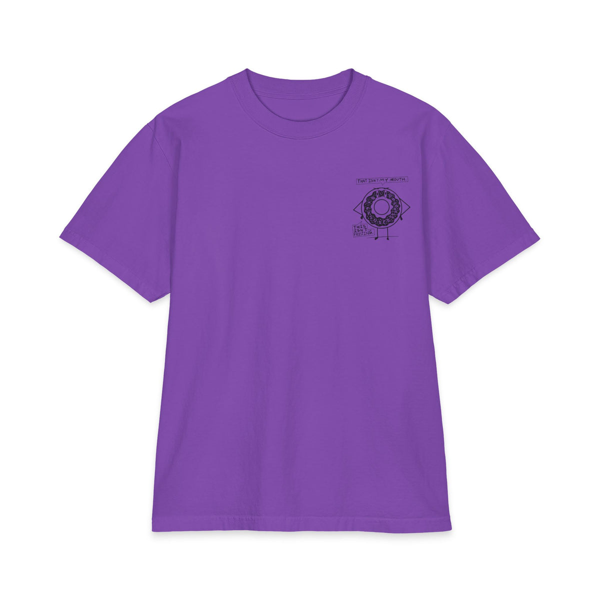 "Demented Donut" - Graphic Tee (Back Print) (Shaka)