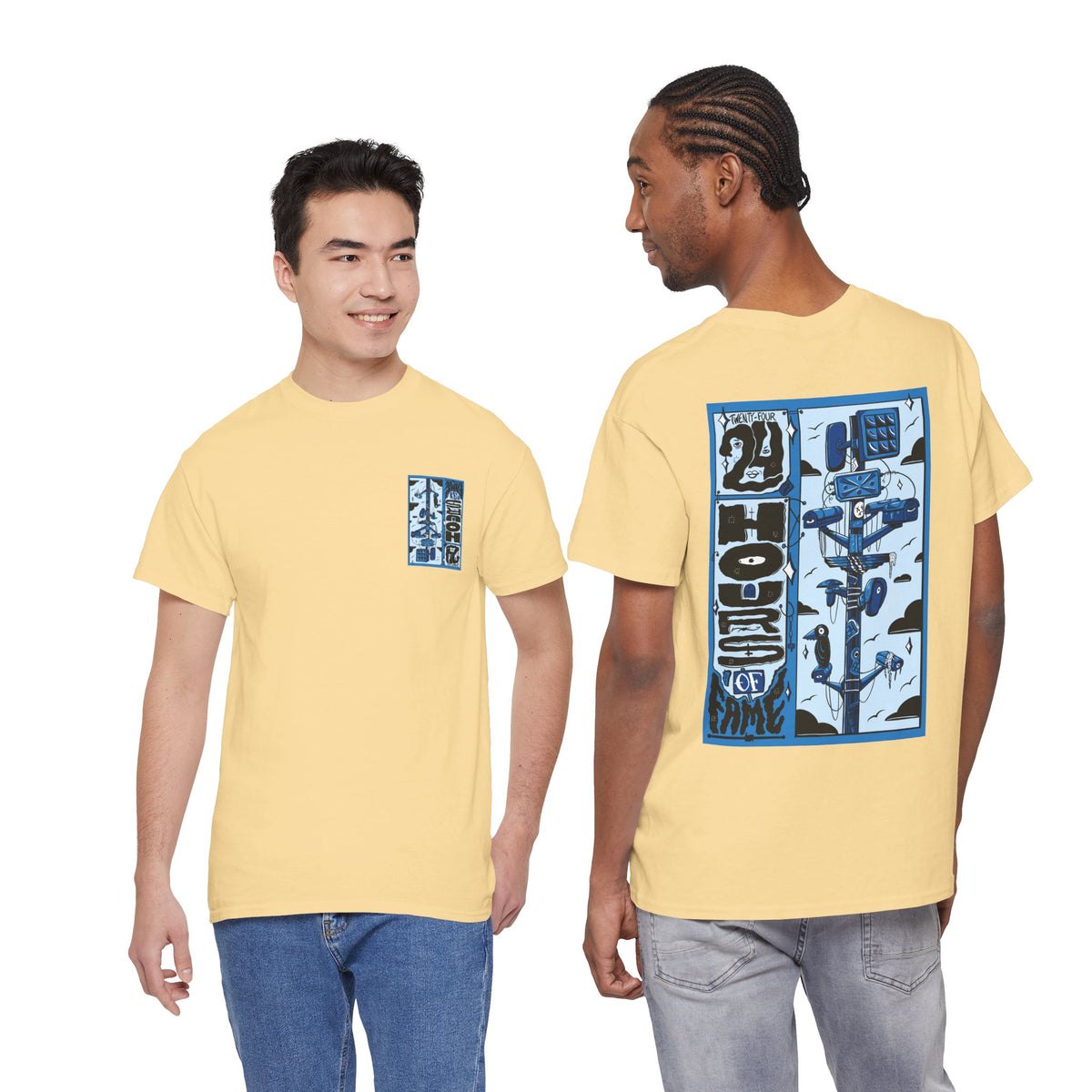 Graphic Tee — 24hrs of Fame Culture T‑Shirt