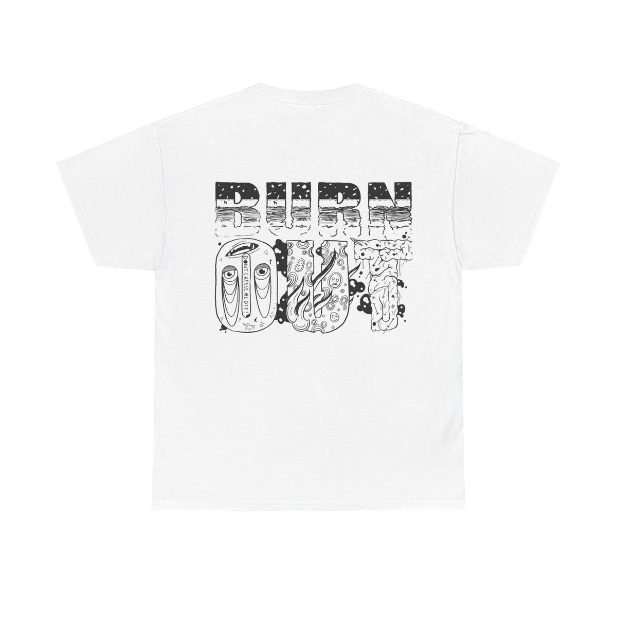 "Burn Out" - Graphic Tee (Back Print w/ F.T.W.) (Gildan 5K)