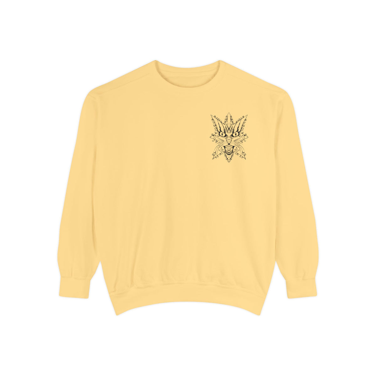 "I hate this place and everyone in it." - Graphic Crewneck