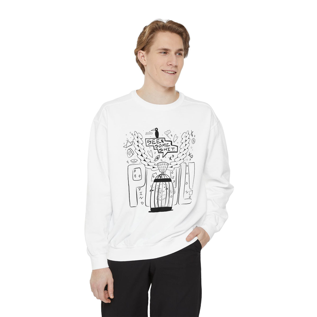 "Cursed Poke mang" - Graphic Crewneck
