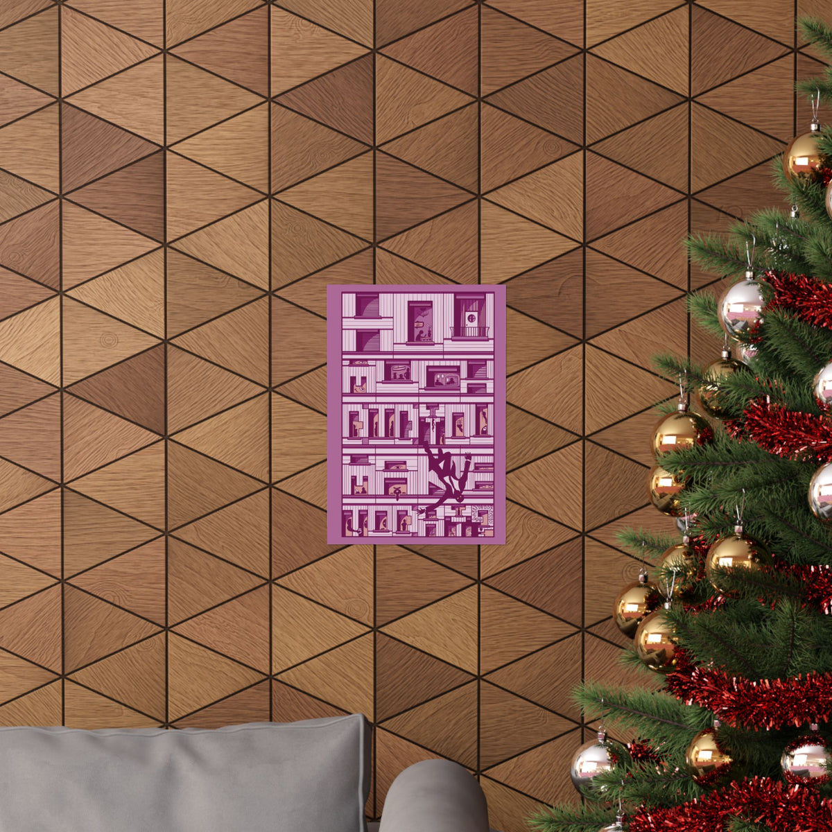 "How Much Did You Make Today?" - Matte Poster (Pink)