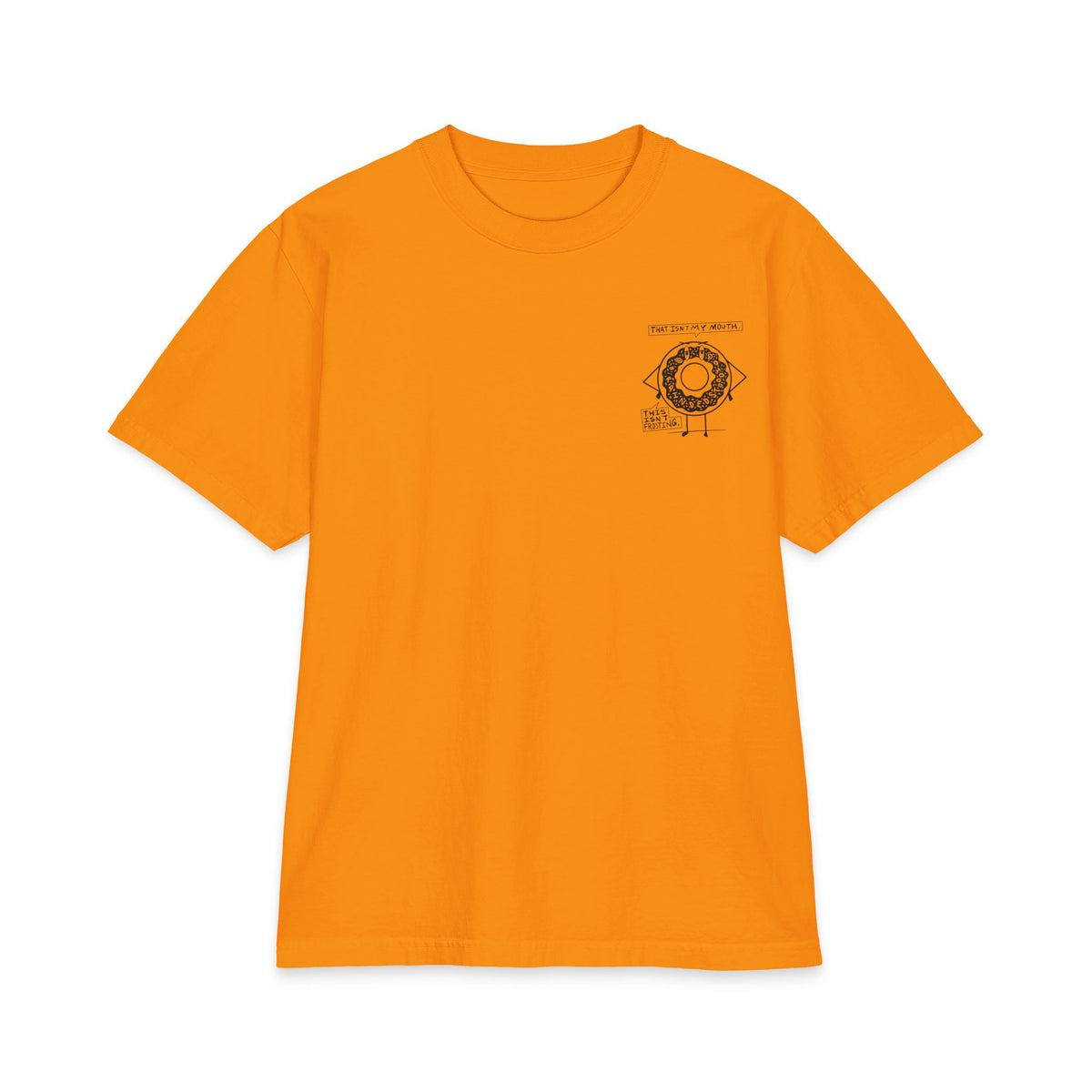 "Demented Donut" - Graphic Tee (Back Print) (Shaka)