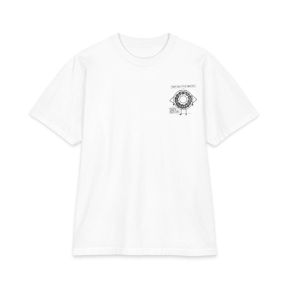 "Demented Donut" - Graphic Tee (Back Print) (Shaka)