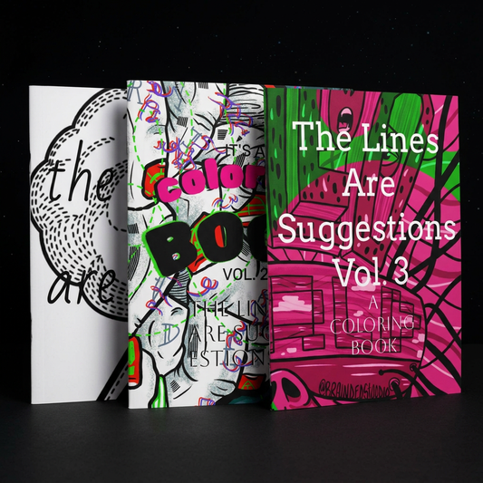 Three-book coloring bundle
